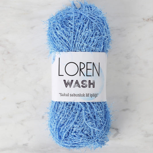 Loren Wash Mavi El Örgü İpi - R090 - 34019 - UcuzaGeliyor