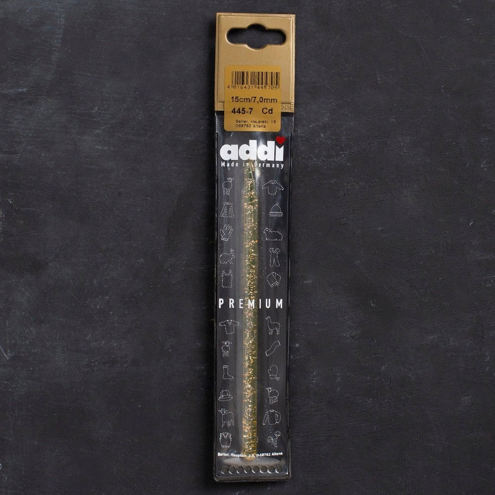 Addi Champagner 7mm 15cm Plastik Simli Yün Tığ - 4 - UcuzaGeliyor