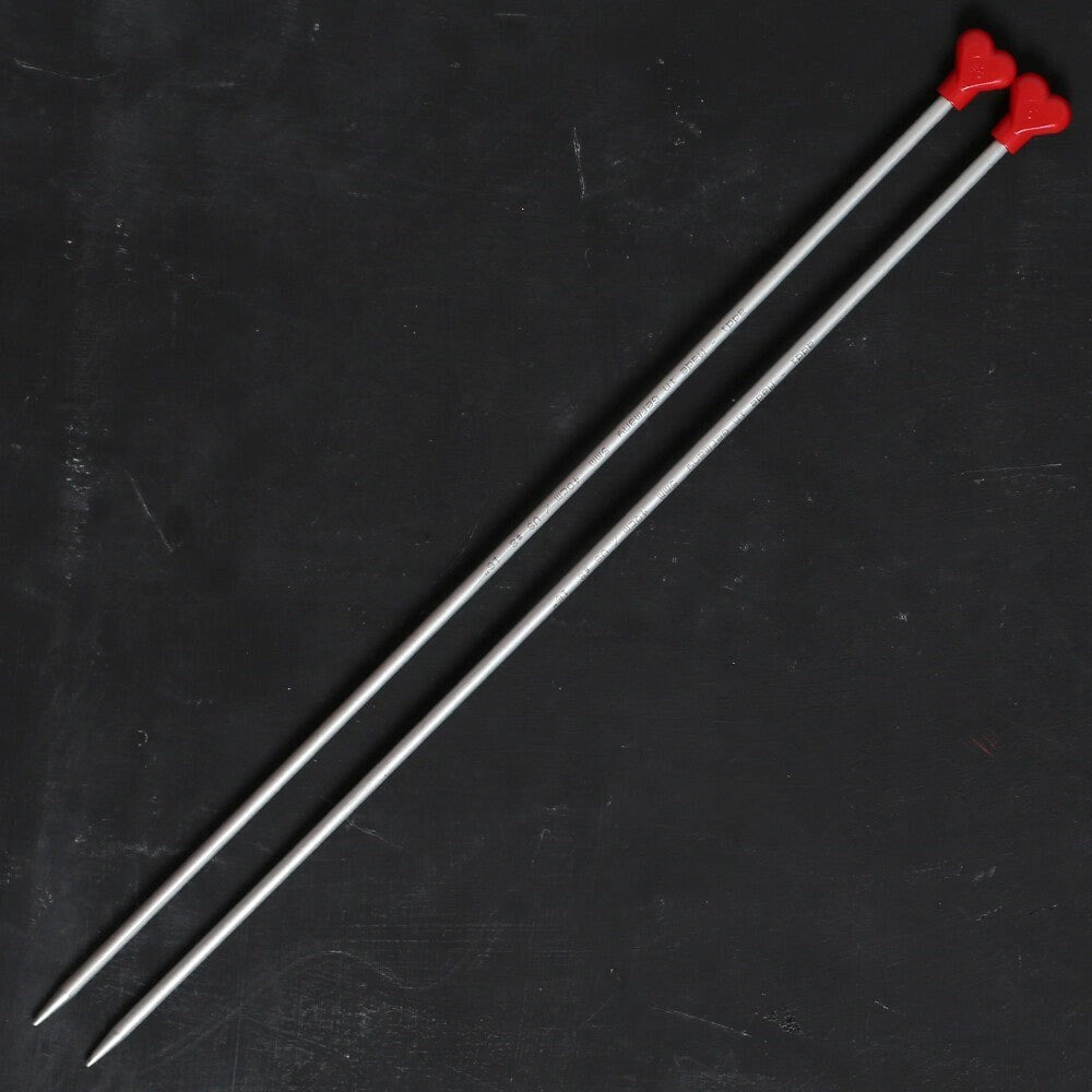 ADDI KALPLİ 5MM 40CM KLASİK ALÜMİNYUM ÖRGÜ ŞİŞİ -