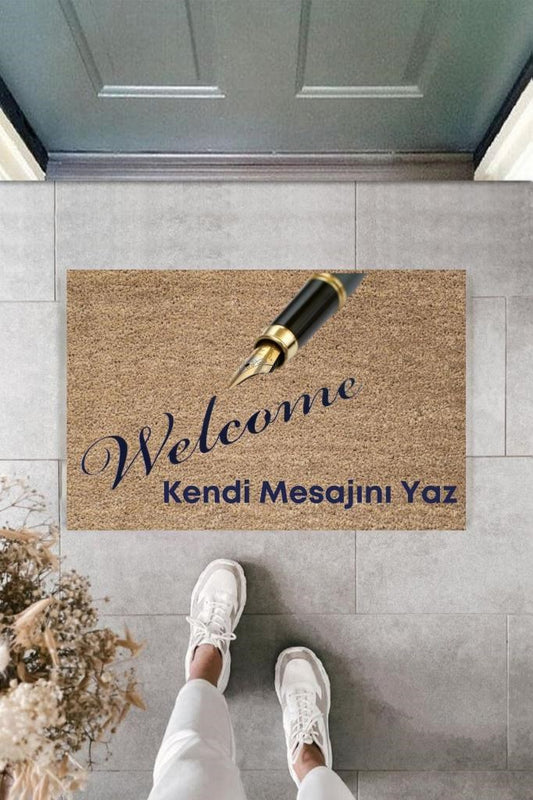 Dijital Baskı Kişiye Özel İç Kapı Dekorasyon Paspas PS11296 - UcuzaGeliyor