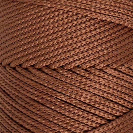 Loren Polyester Soft Macrame Kahverengi El Örgü İpi - LM033 - 34439 - UcuzaGeliyor