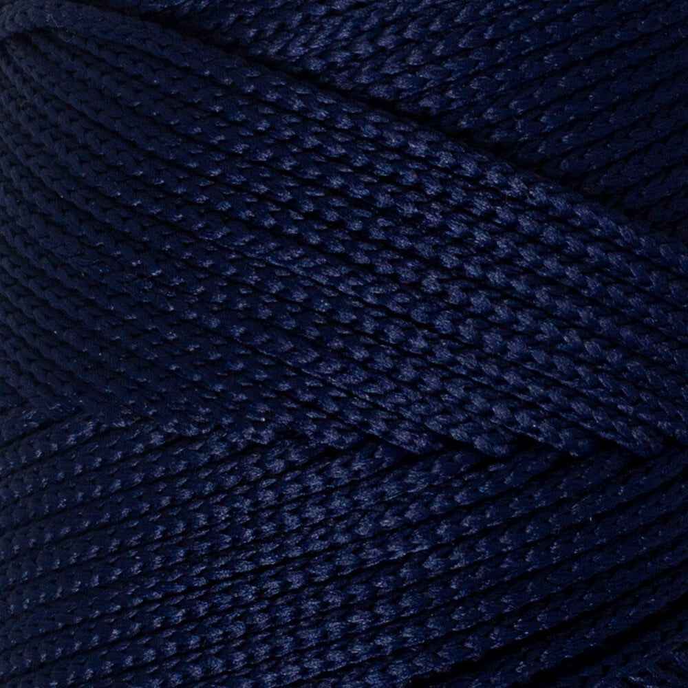 Loren Polyester Soft Macrame Koyu Lacivert El Örgü İpi - LM030 - 34436 - UcuzaGeliyor