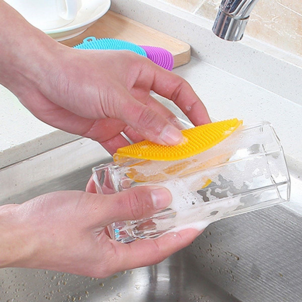 GENEL® 2'li Kir Tutmaz Tırtıklı Yüzey Bulaşık Yıkama Pedi