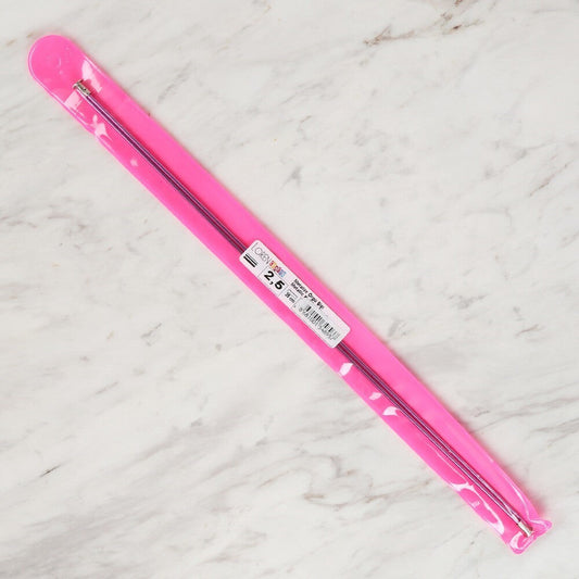 Loren Cratfs 2,5 mm 35 cm Mor Metal Örgü Şişi - LR - UcuzaGeliyor