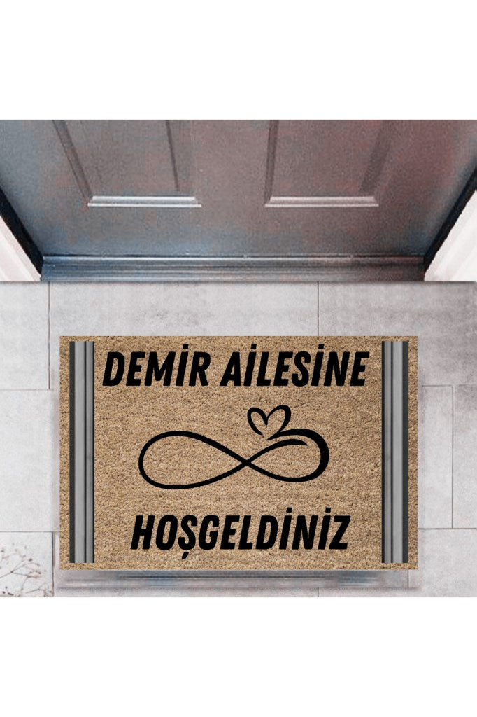 Kapı Önü Paspası Dekoratif Dijital Baskı Kişiye Özel P-2501 - UcuzaGeliyor