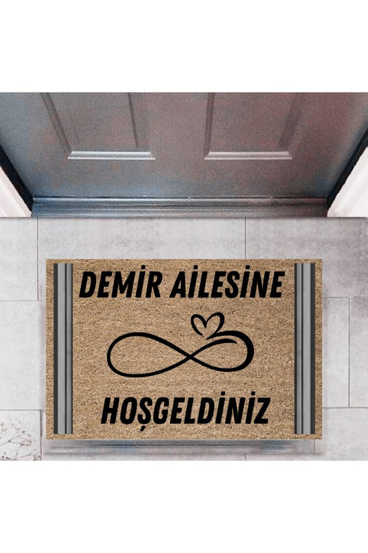 Kapı Önü Paspası Dekoratif Dijital Baskı Kişiye Özel P-2501 - UcuzaGeliyor