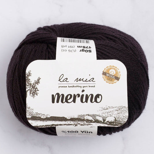 La Mia Merino Siyah El Örgü İpi - L006 - 33790 - UcuzaGeliyor