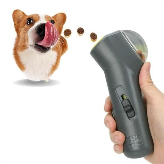 BUFFER® Kedi ve Köpekler İçin Hazneli Mama Fırlatma Oyuncağı Yem Atıcı Aparat - UcuzaGeliyor
