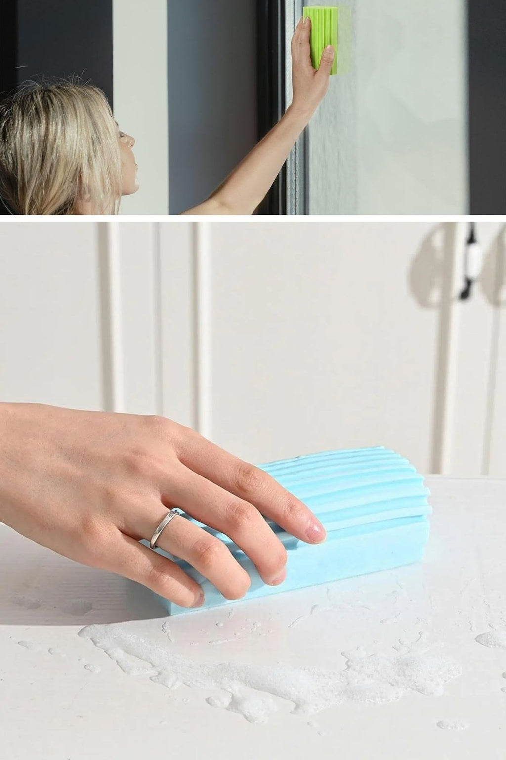 GENEL® Nemli Silgi Süngeri Banyo,Mutfak ve Araba İçin Temizlik Süngeri