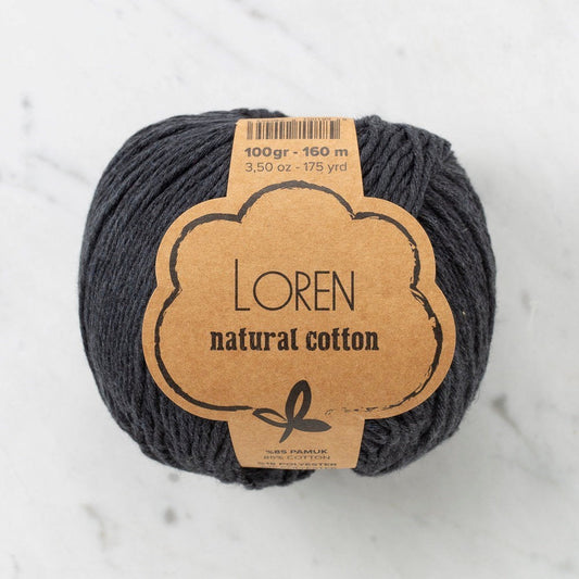 Loren Natural Cotton Füme El Örgü İpi - R081 - 33911 - UcuzaGeliyor