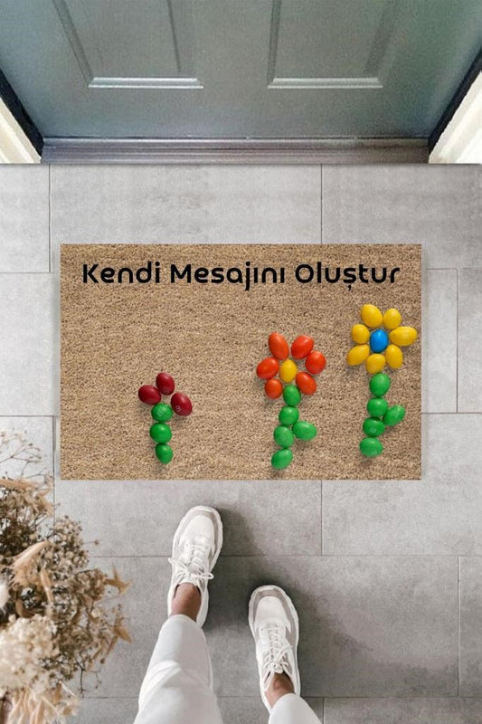 Dijital Baskı Kişiye Özel İç Kapı Dekorasyon Paspas  PS11232 - UcuzaGeliyor