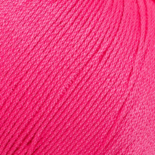 La Mia Lux Mercerized Cotton Fuşya El Örgü İpi - 35 - 33746 - UcuzaGeliyor