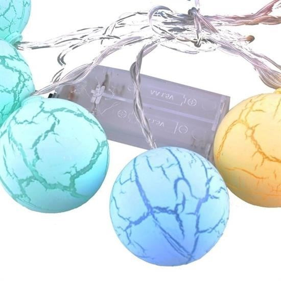 GENEL® Dekoratif Minik 10 Toplu Ledli  Dekoratif Dolama Renkli Led