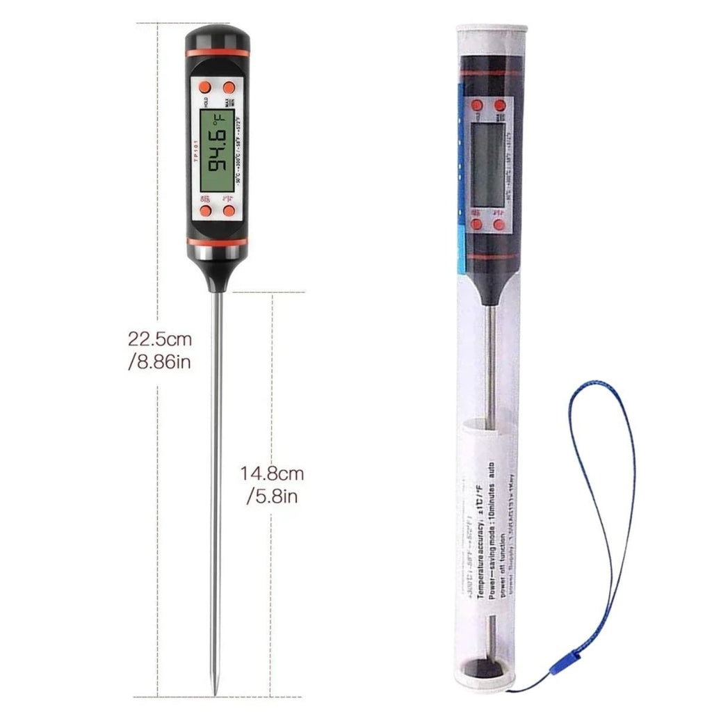 GENEL® Dijital Gıda Termometresi Süt,Et,Yoğurt Mayalama,Mama Derecesi Ölçer Gıda Termometresi - UcuzaGeliyor