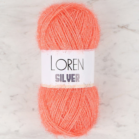 Loren Silver Turuncu El Örgü İpi - RS0019 - 34084 - UcuzaGeliyor