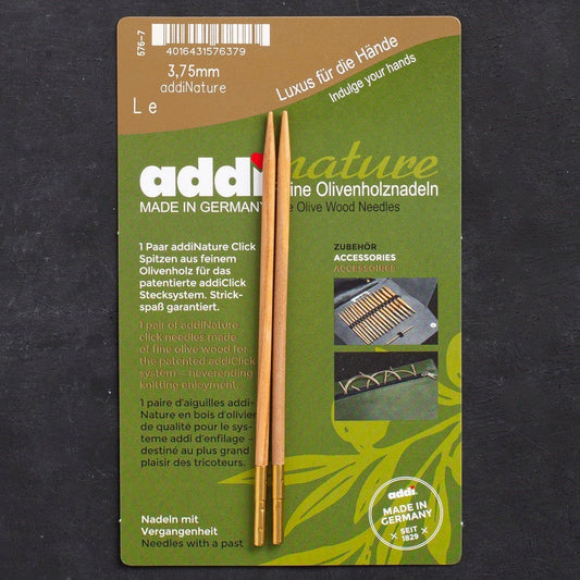 Addi Nature Olive Wood Click 3.75mm 13cm Misinalı - UcuzaGeliyor