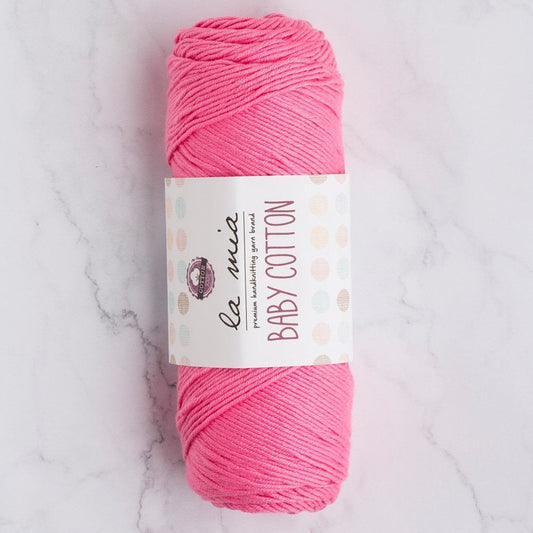 La Mia Baby Cotton Pembe El Örgü İpi - L046 - 33645 - UcuzaGeliyor