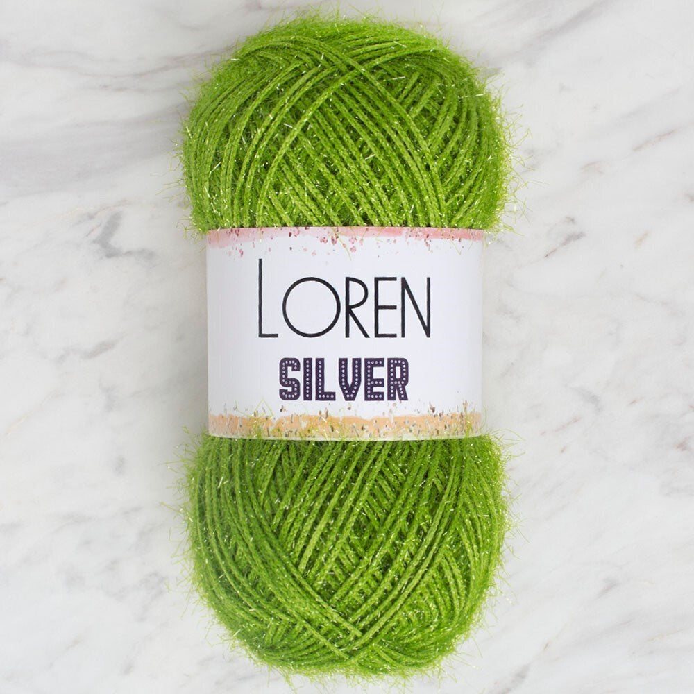 Loren Silver Yeşil El Örgü İpi - RS0047 - 34099 - UcuzaGeliyor