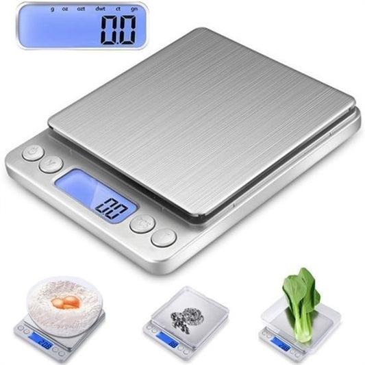 BUFFER® Dijital Hassas Mutfak Terazisi Hassas Tartı 2000 Gr/01 Gr Hassasiyet - UcuzaGeliyor