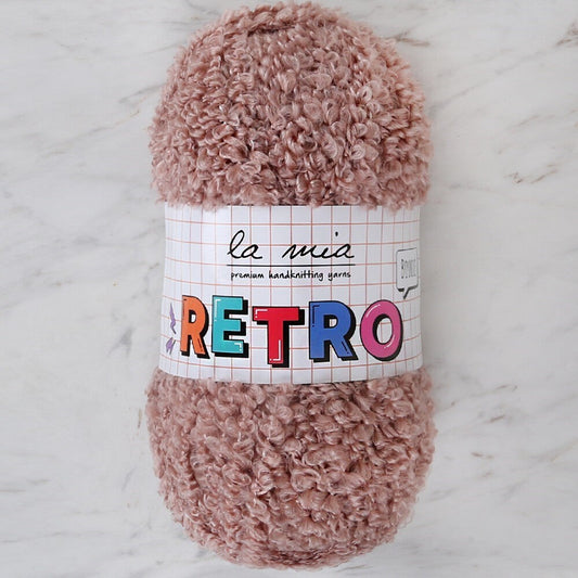 La Mia RETRO Açık Gül Kurusu El Örgü İpi - LM4101 - UcuzaGeliyor