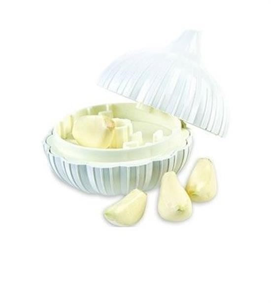 GENEL® Sarımsak Şeklinde Pratik Sarımsak Ezici Rendeleyici El Rondosu