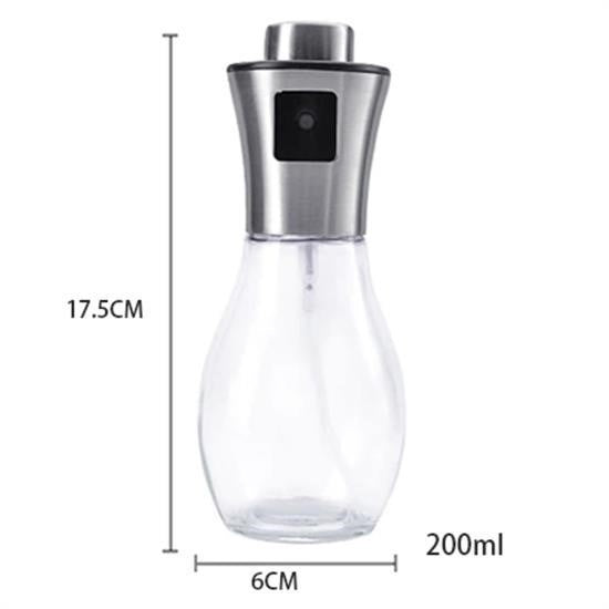 GENEL® Çok Amaçlı Spreyli Sızdırmaz Cam Şişe Yağdanlık Limon Sirke Sos Püskürtücü Dağıtıcı Sprey