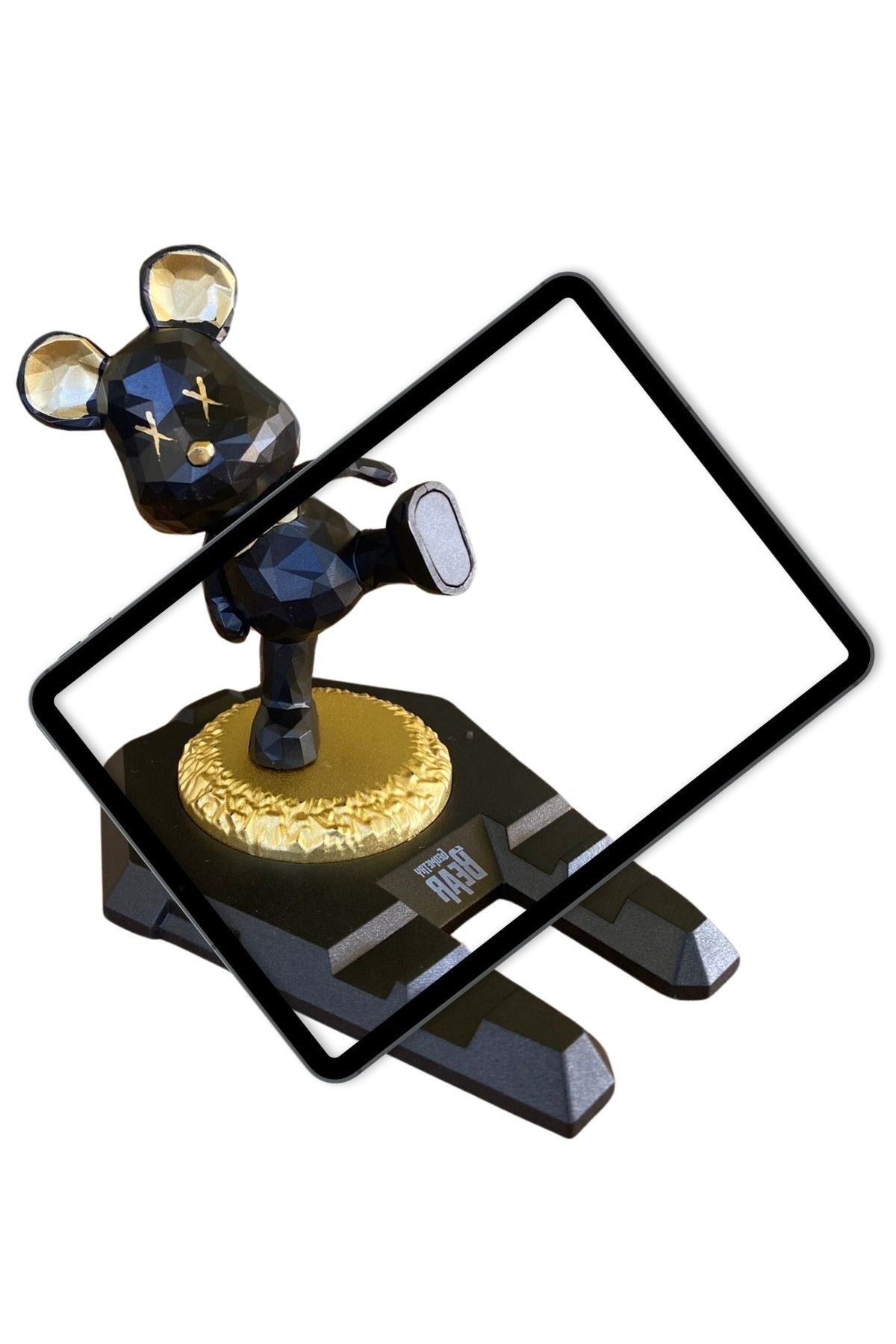 BUFFER® Ayıcıklı Telefon ve Tablet Standı Masa Üstü Telefon ve Tablet Tutucu Aparatı