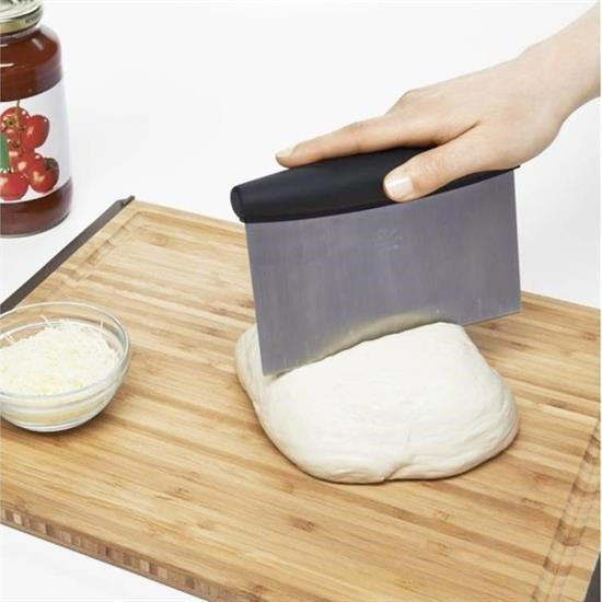 GENEL® Çelik Hamur Kesici Kazıyıcı Pasta Kek Dekorasyon Spatula Aleti