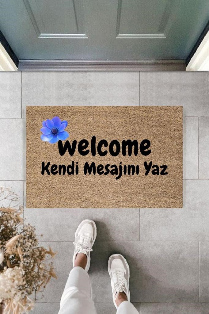 Dijital Baskı Kişiye Özel İç Kapı Dekorasyon Paspas PS11317 - UcuzaGeliyor