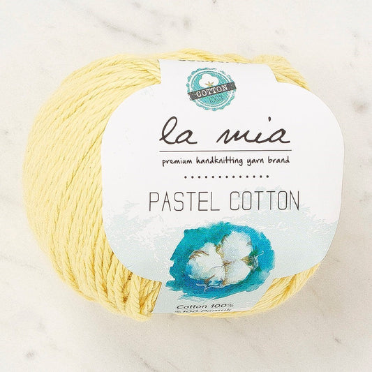 La Mia Pastel Cotton Sarı El Örgü İpi - L183 - 33959 - UcuzaGeliyor