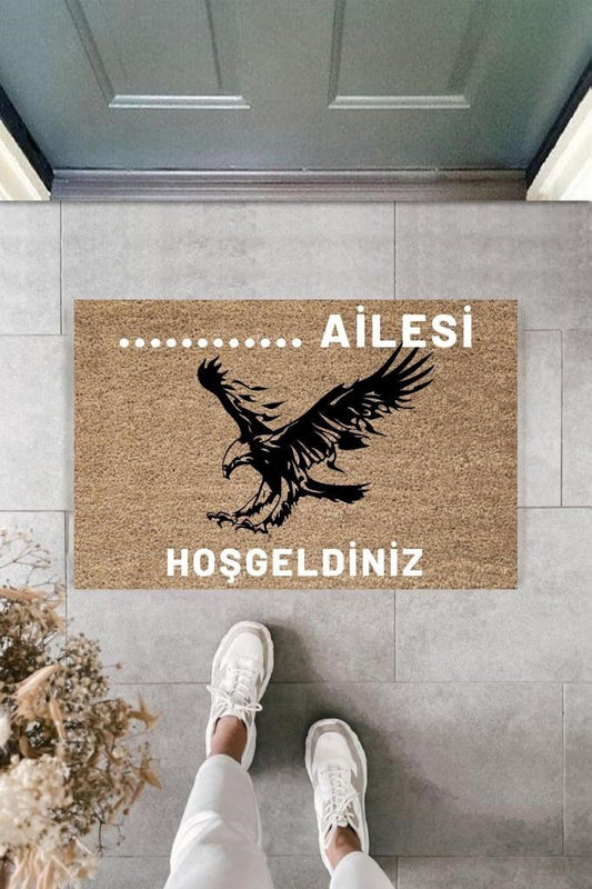 Dijital Baskı Kişiye Özel İç Kapı Dekorasyon Paspas  PS11276 - UcuzaGeliyor