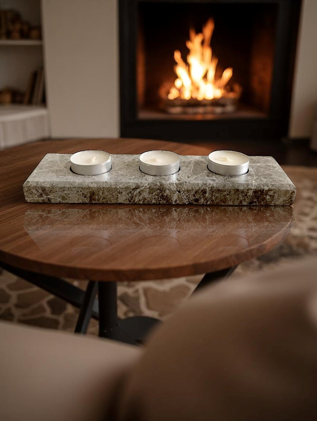 Mermer Mumluk (3 Hazneli)