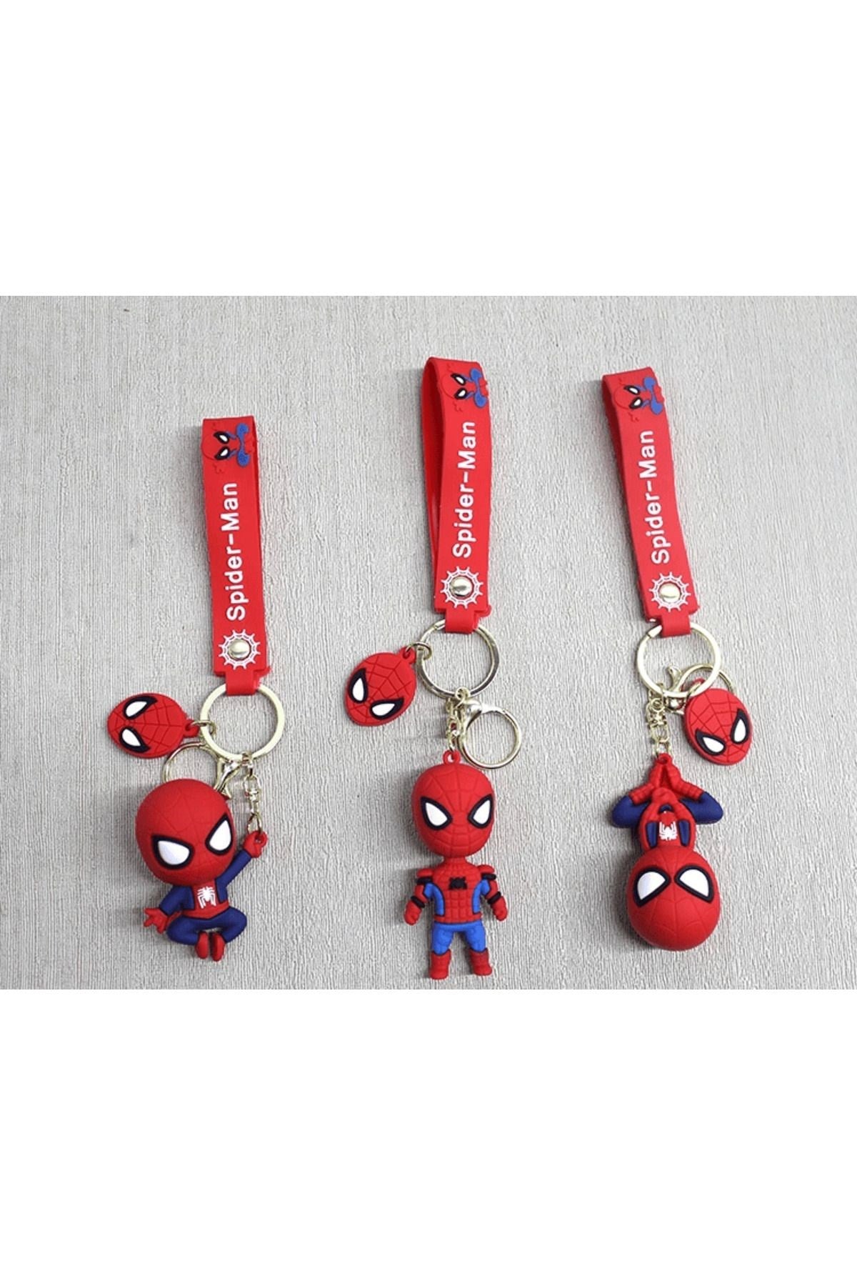 Spiderman Silikon Anahtarlık | Karakter Figürü