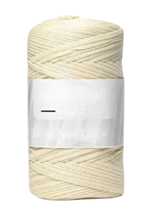 Ribbon Polyester 4 mm krem - UcuzaGeliyor