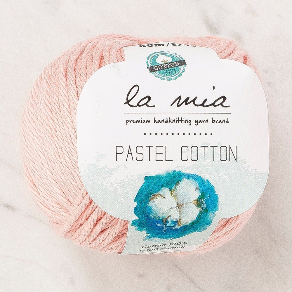 La Mia Pastel Cotton Şeker Pembe El Örgü İpi - L185 - 33952 - UcuzaGeliyor