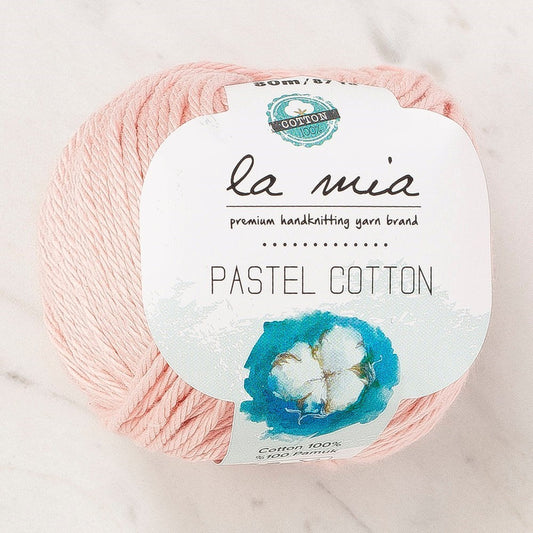 La Mia Pastel Cotton Şeker Pembe El Örgü İpi - L185 - 33952 - UcuzaGeliyor