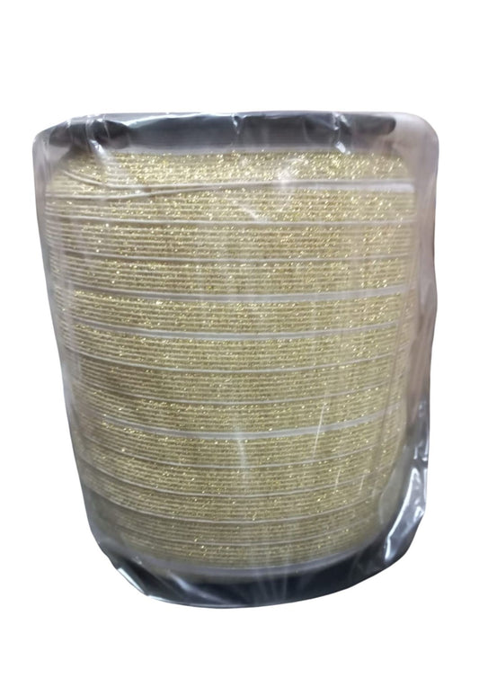 Çamaşır Lastiği Düz 1 cm  75 Metre 1 Top Gold - UcuzaGeliyor