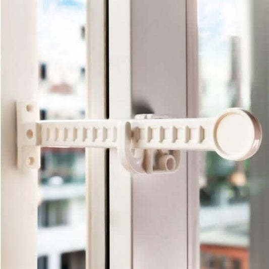 BUFFER® Bebek Çocuk Evcil Hayvan Güvenlik Ayarlanabilir Koruyucu Pencere Havalandırma Kilidi - UcuzaGeliyor