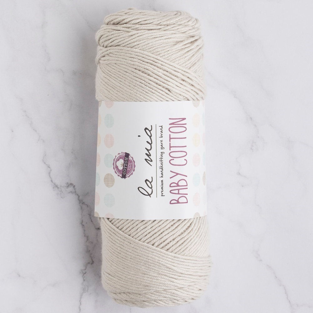 La Mia Baby Cotton Açık Gri El Örgü İpi - L047 - 33624 - UcuzaGeliyor