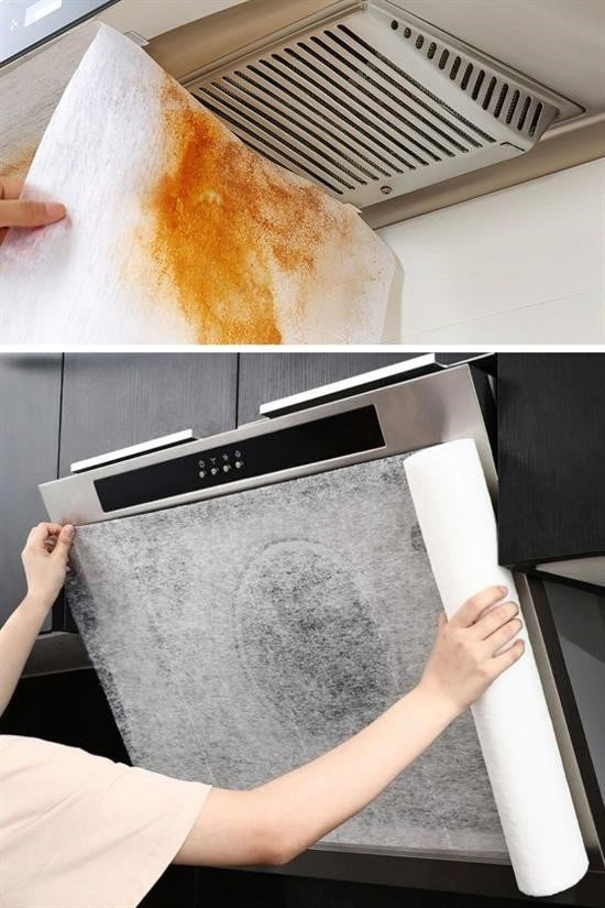 GENEL® 2li Yağ Emici Duman Önleyici Pratik Mutfak Davlumbaz Koruyucu Dayanıklı Yedek Filtre 45x90cm - UcuzaGeliyor