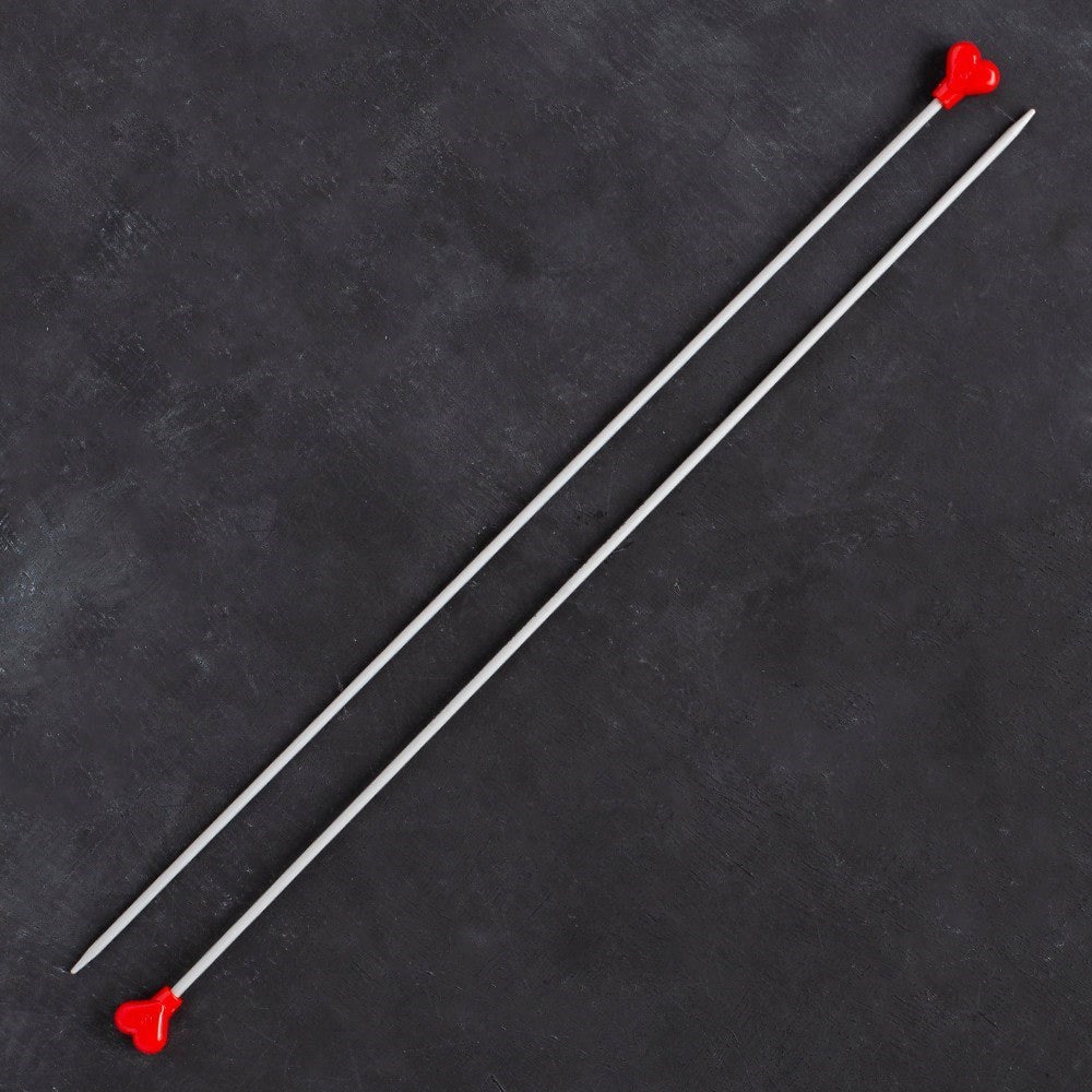 Addi Kalpli 3mm 35cm Klasik Alüminyum Örgü Şişi - - UcuzaGeliyor