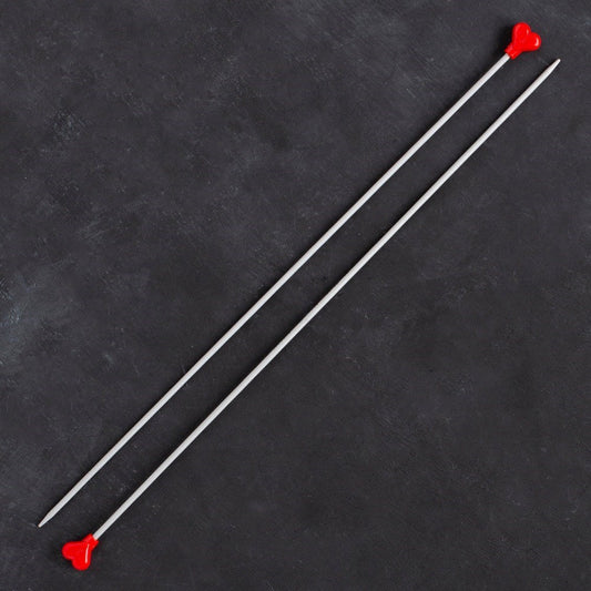 Addi Kalpli 3mm 35cm Klasik Alüminyum Örgü Şişi - - UcuzaGeliyor
