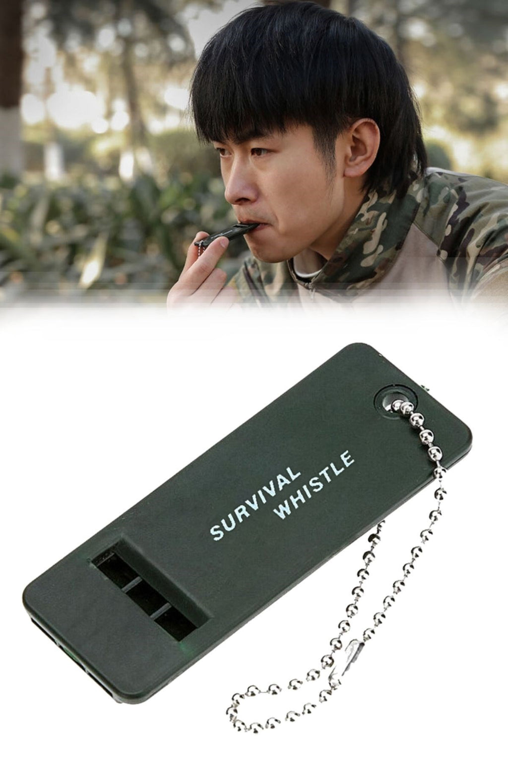 BUFFER® Kamp Outdoor Yaşam Yüksek Sesli Acil Durum Survival Plastik Düdük