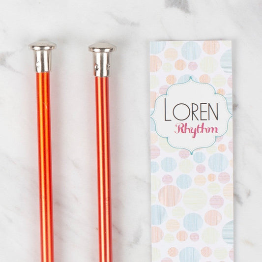 Loren Rythm 6mm Kırmızı Renkli Metal Örgü Şişi - UcuzaGeliyor