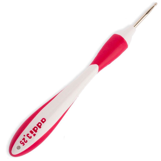 Addi Swing 3,25mm 16cm Pembe Ergonomik Tığ - 140-7 - UcuzaGeliyor