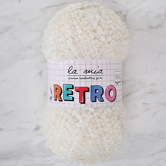 La Mia RETRO Krem El Örgü İpi - LM1011 - UcuzaGeliyor