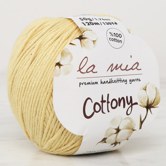 La Mia Cottony Sarı Bebek El Örgü İpi - P15-L015 - 33562 - UcuzaGeliyor