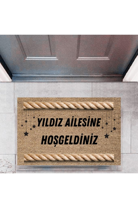 Kapı Önü Paspası Dekoratif Dijital Baskı Kişiye Özel P-2500 - UcuzaGeliyor