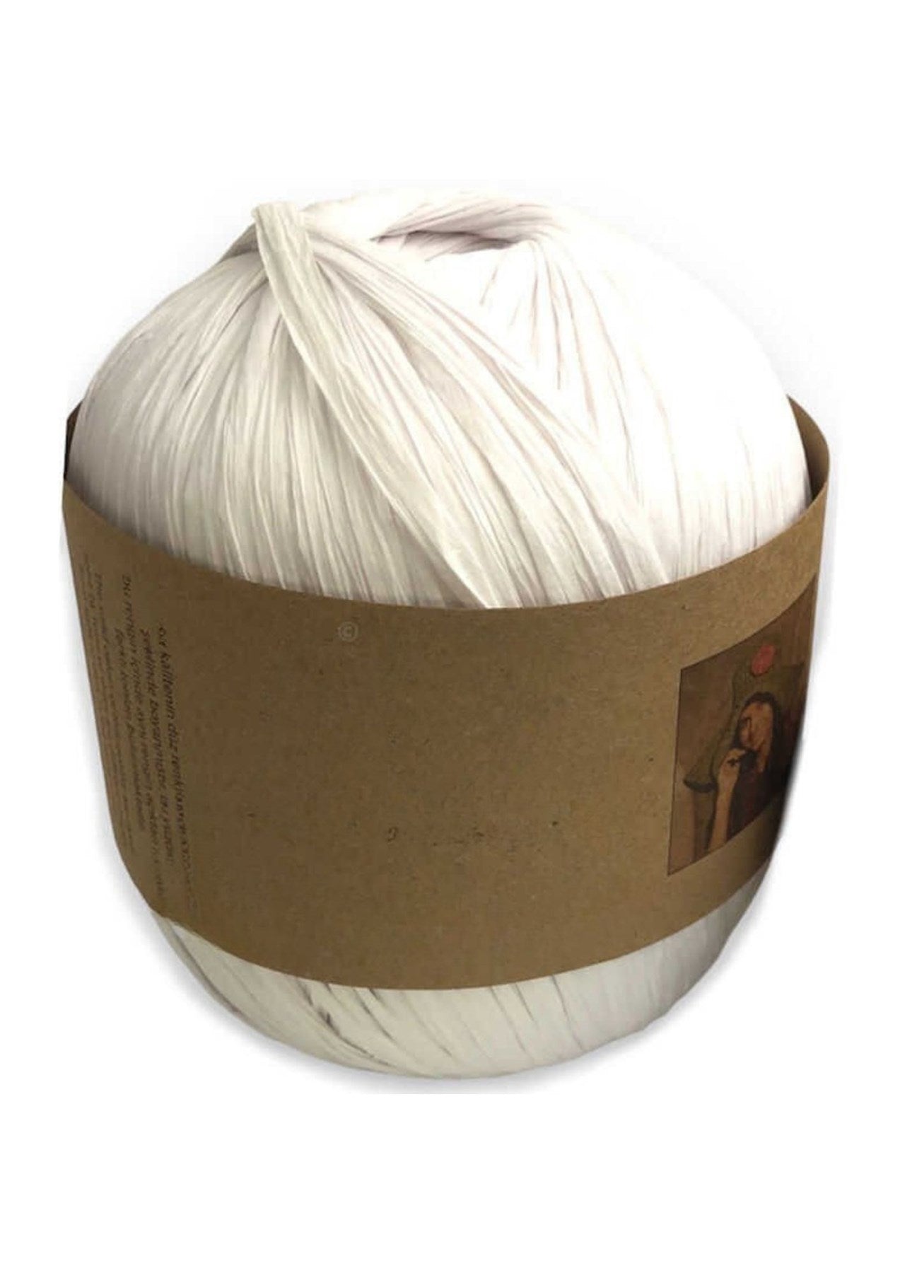 Rafya İp 50 gr Beyaz - UcuzaGeliyor