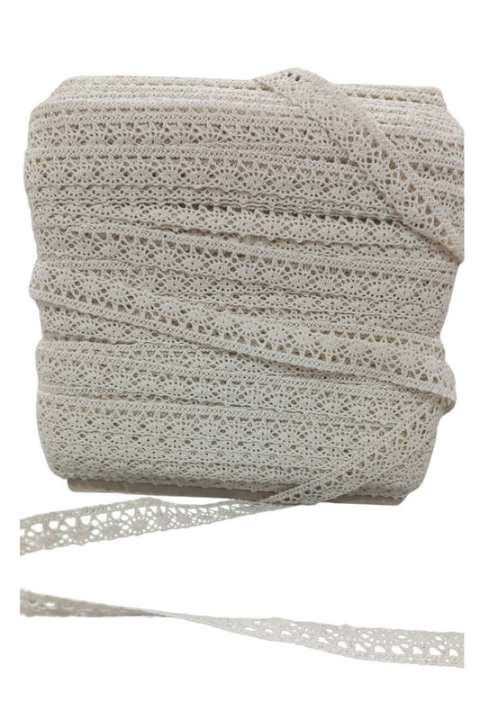 Kopanaki Dantel en 6 cm Krem 1 Metre - UcuzaGeliyor
